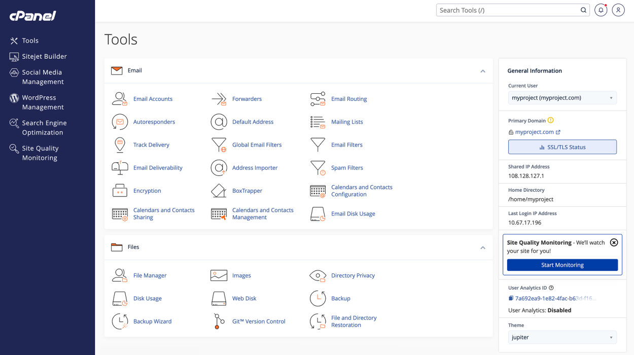 Най-честите проблеми на Cpanel The most common Cpanel problems